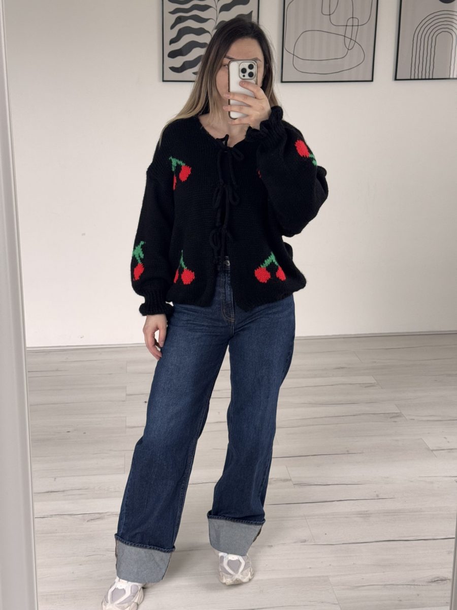 Pull cerise