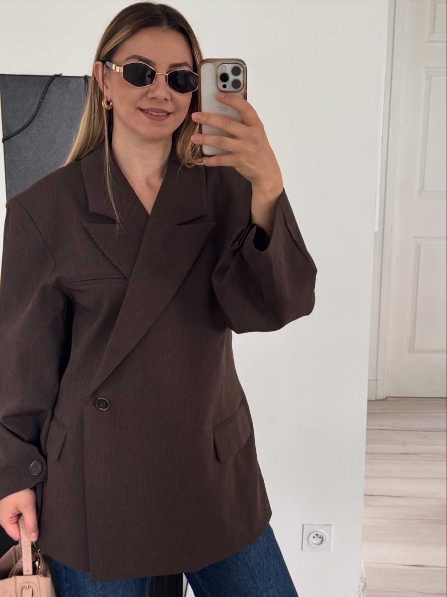 Blazer manche croisée