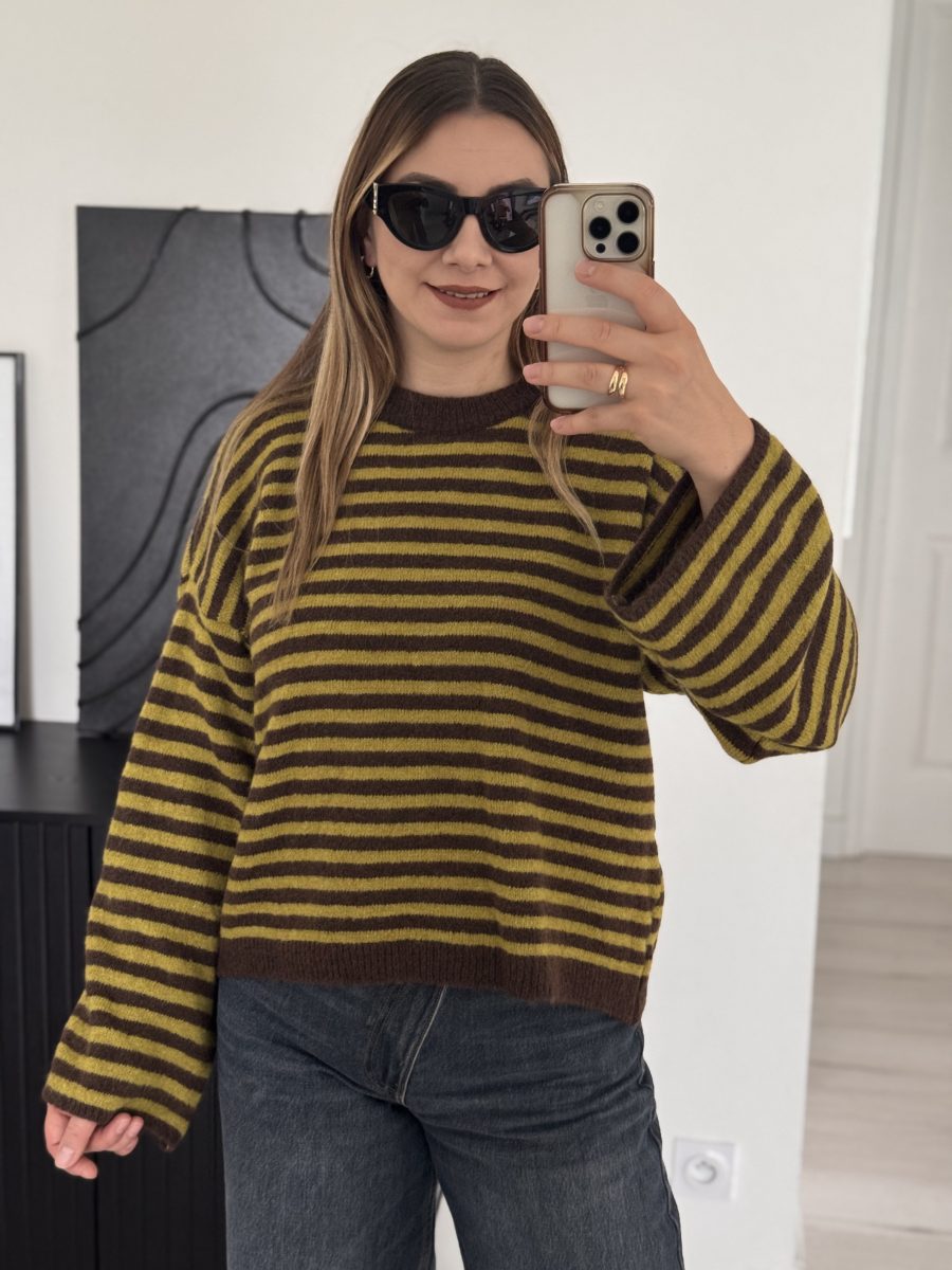 Pull rayures