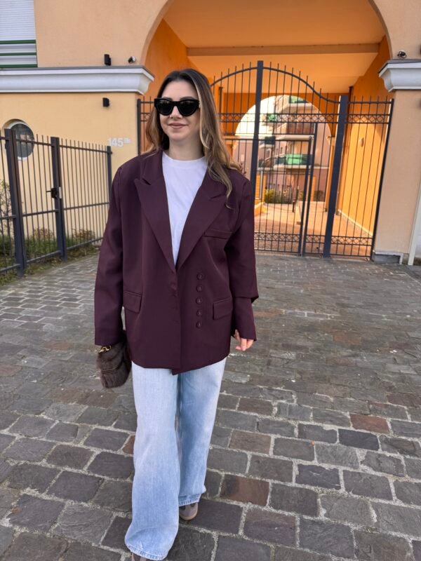 Blazer meli bordeaux