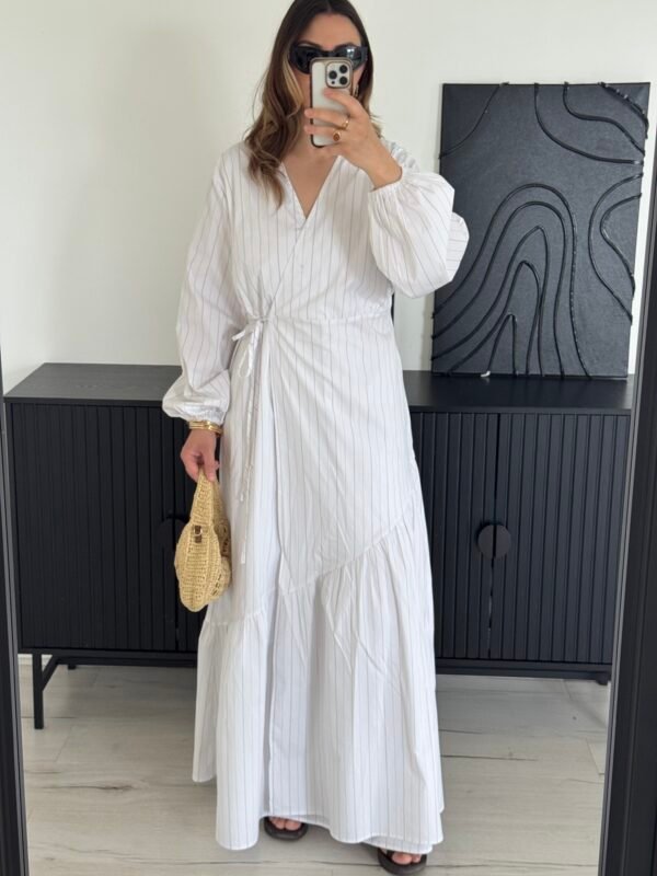 Robe à rayures