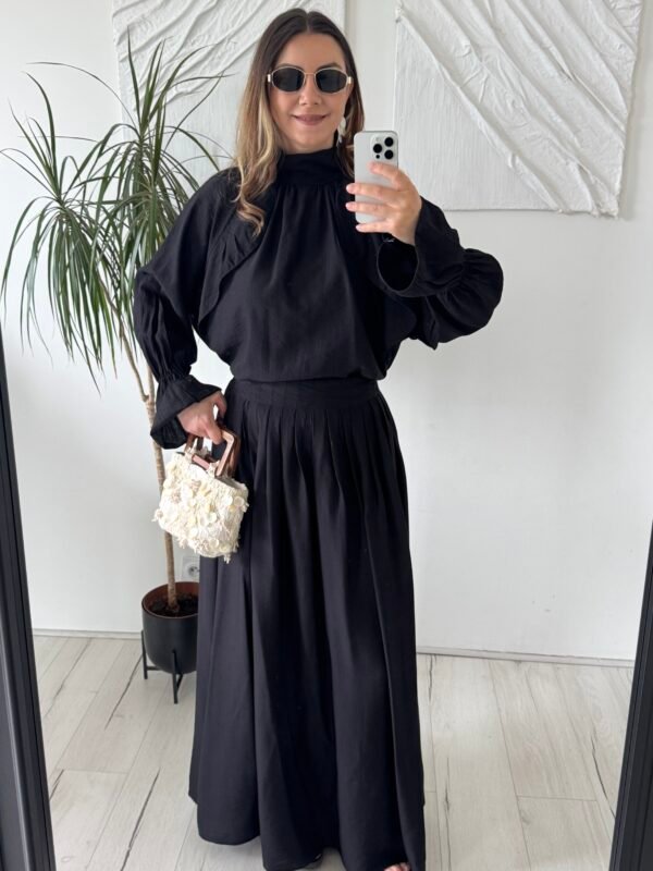 Jupe bohème noir