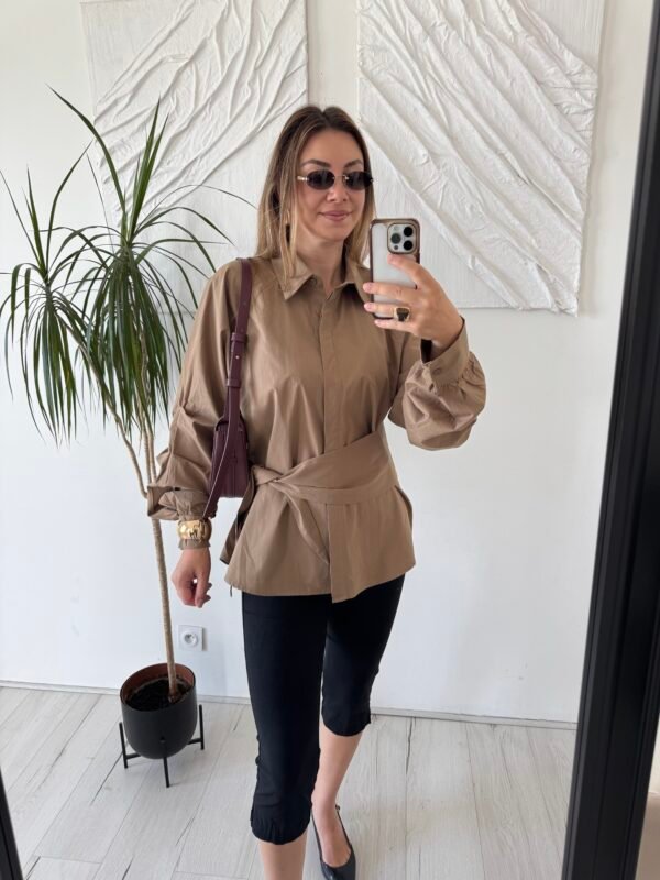 Chemise Iris camel